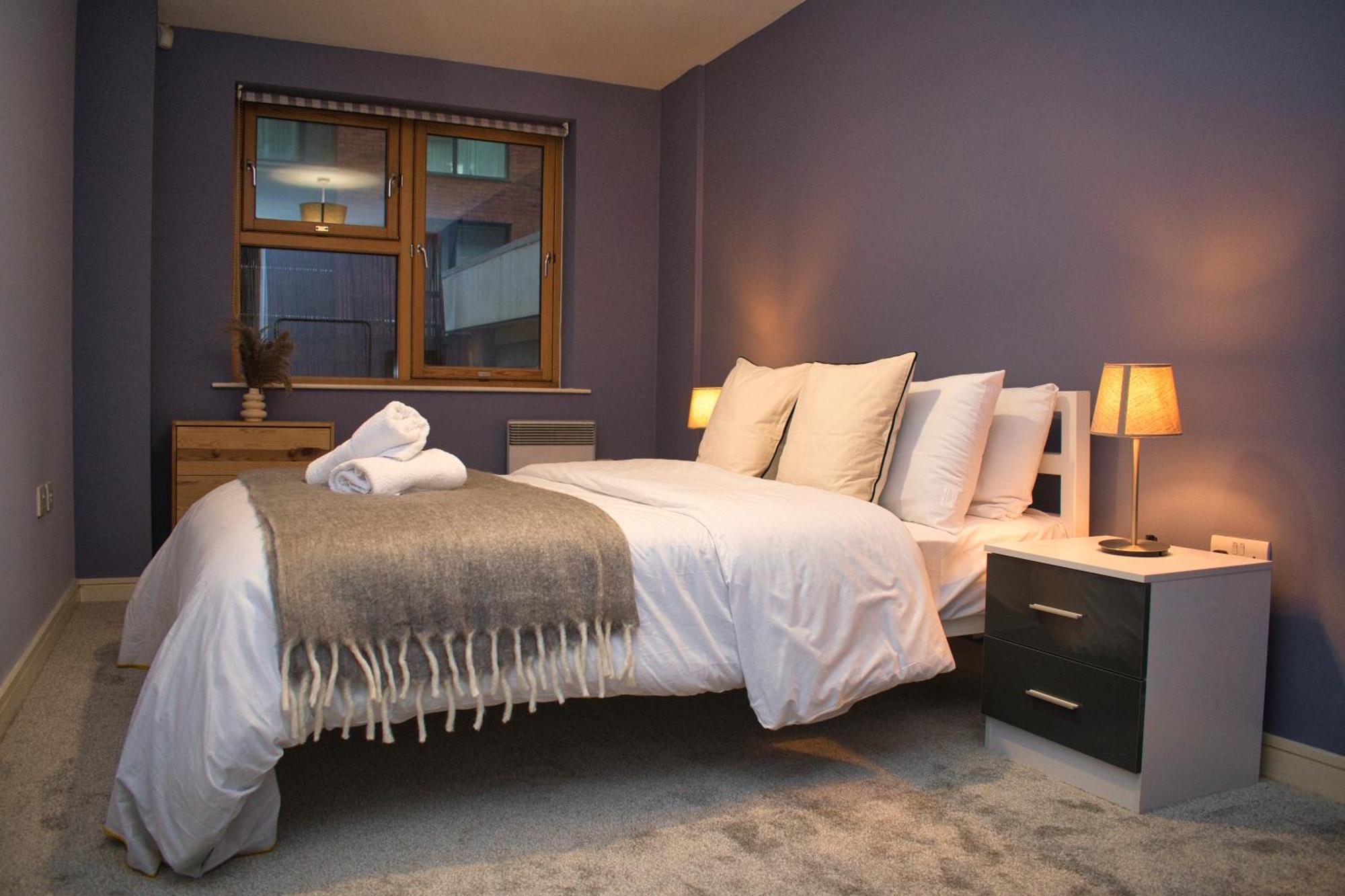 Spacious City Centre Apt - Free Parking - Ao Arena Manchester Exteriér fotografie